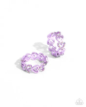Load image into Gallery viewer, Paparazzi Historic Hearts - Purple
