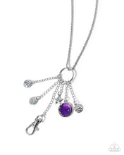 Load image into Gallery viewer, Paparazzi Star Divination - Purple (Lanyard)
