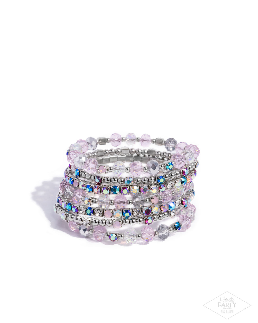 Paparazzi Sizzling Stack - Multi - Life Of The Party