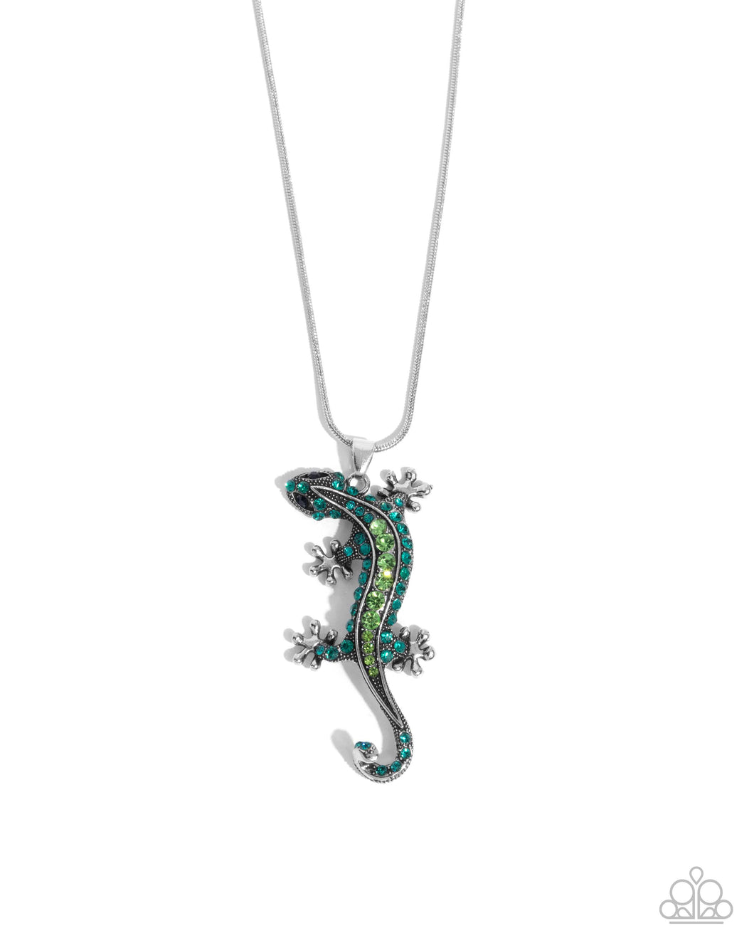 Paparazzi Shimmery Salamander - Green