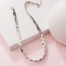 Load image into Gallery viewer, Paparazzi Bewildering Braid - Life of the Party April 2025 - Silver (Anklet)
