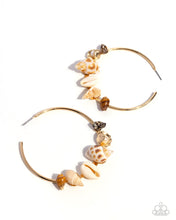 Load image into Gallery viewer, Paparazzi Seashell Sonnet - Gold - Life of the Party June 2025
