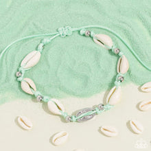 Load image into Gallery viewer, Paparazzi Beachcomber Ballad - Green (Anklet)
