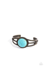 Load image into Gallery viewer, Paparazzi Sandstone Sojourn - Brass
