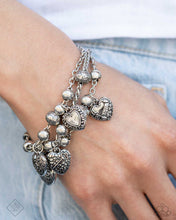 Load image into Gallery viewer, Paparazzi Romantic Relationship - Silver - Fashion Fix August 2024
