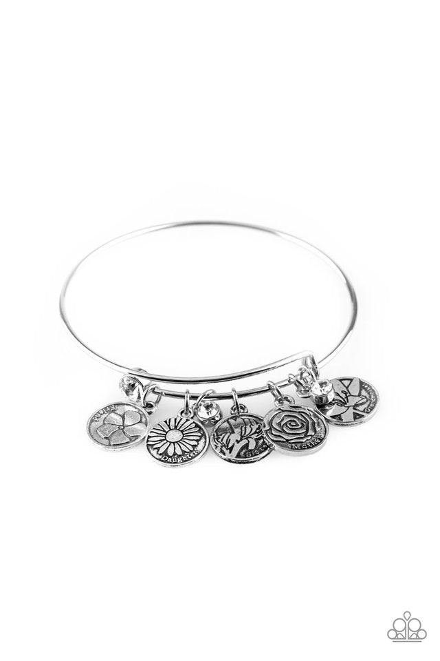 Paparazzi Role Of A Lifetime - White - VENDOR _NAME - Sassy Sparkles $5 Jewelry