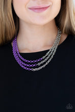 Load image into Gallery viewer, Turn Up The Volume - Purple - VENDOR _NAME - Sassy Sparkles $5 Jewelry

