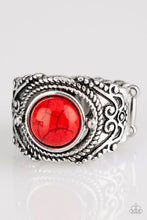 Load image into Gallery viewer, Paparazzi Stand Your Ground - Red - VENDOR _NAME - Sassy Sparkles $5 Jewelry
