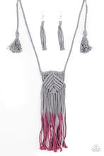 Load image into Gallery viewer, Look At Macrame Now - Purple freeshipping - Sassy Sparkles $5 Jewelry
