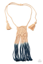 Load image into Gallery viewer, Look At Macrame Now - Blue freeshipping - Sassy Sparkles $5 Jewelry
