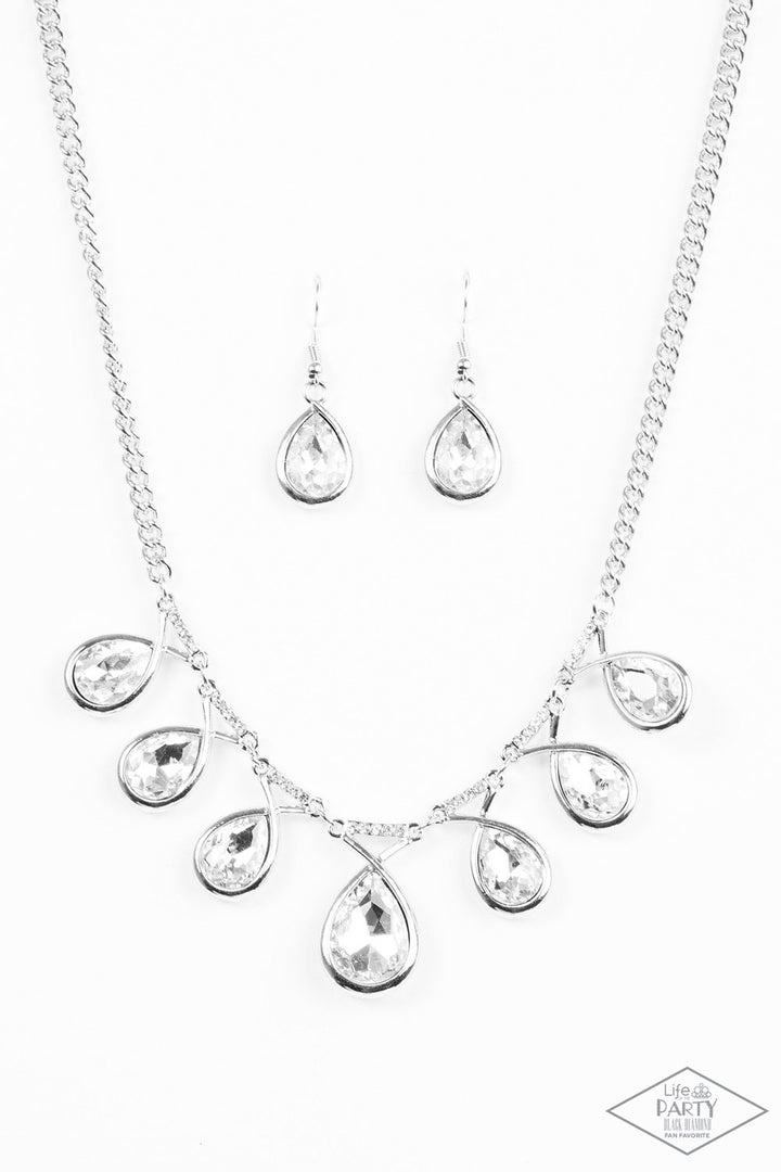 Love At Fierce Sight - White - VENDOR _NAME - Sassy Sparkles $5 Jewelry