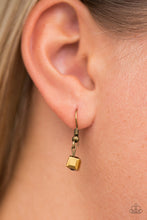 Load image into Gallery viewer, GEO Down In History  - Brass freeshipping - Sassy Sparkles $5 Jewelry
