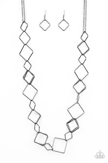Backed Into A Corner - Black freeshipping - Sassy Sparkles $5 Jewelry