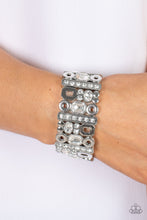 Load image into Gallery viewer, Paparazzi Dynamically Diverse - White - VENDOR _NAME - Sassy Sparkles $5 Jewelry
