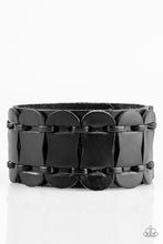 Load image into Gallery viewer, Paparazzi Traffic Control - Black - VENDOR _NAME - Sassy Sparkles $5 Jewelry
