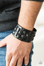 Load image into Gallery viewer, Paparazzi Road Hog - Black - VENDOR _NAME - Sassy Sparkles $5 Jewelry
