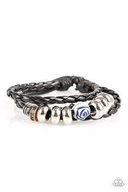 Paparazzi Fearless Forester - Black - VENDOR _NAME - Sassy Sparkles $5 Jewelry