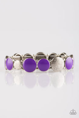 Bubble Blast - Purple - VENDOR _NAME - Sassy Sparkles $5 Jewelry