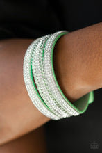 Load image into Gallery viewer, Paparazzi Dangerous Drama Queen - Green - VENDOR _NAME - Sassy Sparkles $5 Jewelry
