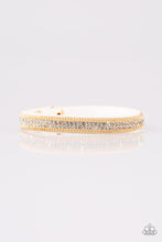 Load image into Gallery viewer, Paparazzi Babe Bling - Gold - VENDOR _NAME - Sassy Sparkles $5 Jewelry
