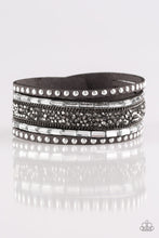 Load image into Gallery viewer, Paparazzi Rhinestone Rocker - Silver
