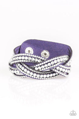 Paparazzi Bring On The Bling - Blue - VENDOR _NAME - Sassy Sparkles $5 Jewelry