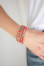 Load image into Gallery viewer, Paparazzi Limitless Luxury - Orange - VENDOR _NAME - Sassy Sparkles $5 Jewelry
