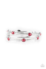 Load image into Gallery viewer, Bangle Belle - Red - VENDOR _NAME - Sassy Sparkles $5 Jewelry
