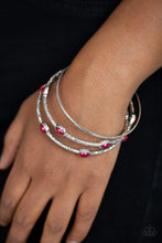 Load image into Gallery viewer, Bangle Belle - Red - VENDOR _NAME - Sassy Sparkles $5 Jewelry

