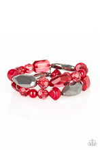 Load image into Gallery viewer, Paparazzi Rockin Rock Candy - Red

