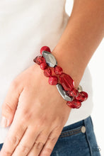 Load image into Gallery viewer, Paparazzi Rockin Rock Candy - Red
