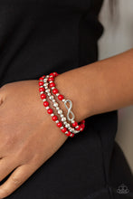 Load image into Gallery viewer, Immeasurably Infinite - Red freeshipping - Sassy Sparkles $5 Jewelry
