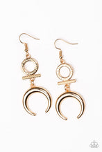 Load image into Gallery viewer, Paparazzi Majestically Moon Child - Gold - VENDOR _NAME - Sassy Sparkles $5 Jewelry
