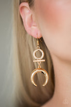 Load image into Gallery viewer, Paparazzi Majestically Moon Child - Gold - VENDOR _NAME - Sassy Sparkles $5 Jewelry
