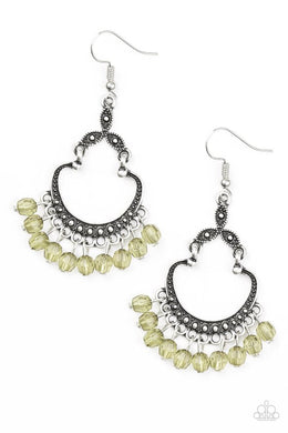 Paparazzi Babe Alert - Green - VENDOR _NAME - Sassy Sparkles $5 Jewelry