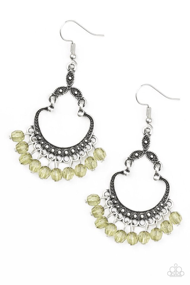 Paparazzi Babe Alert - Green - VENDOR _NAME - Sassy Sparkles $5 Jewelry