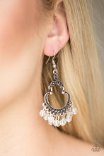 Load image into Gallery viewer, Paparazzi Babe Alert - White - VENDOR _NAME - Sassy Sparkles $5 Jewelry
