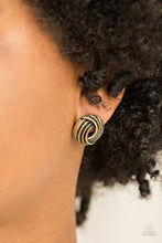 Load image into Gallery viewer, Paparazzi Rare Refinement - Brass - VENDOR _NAME - Sassy Sparkles $5 Jewelry
