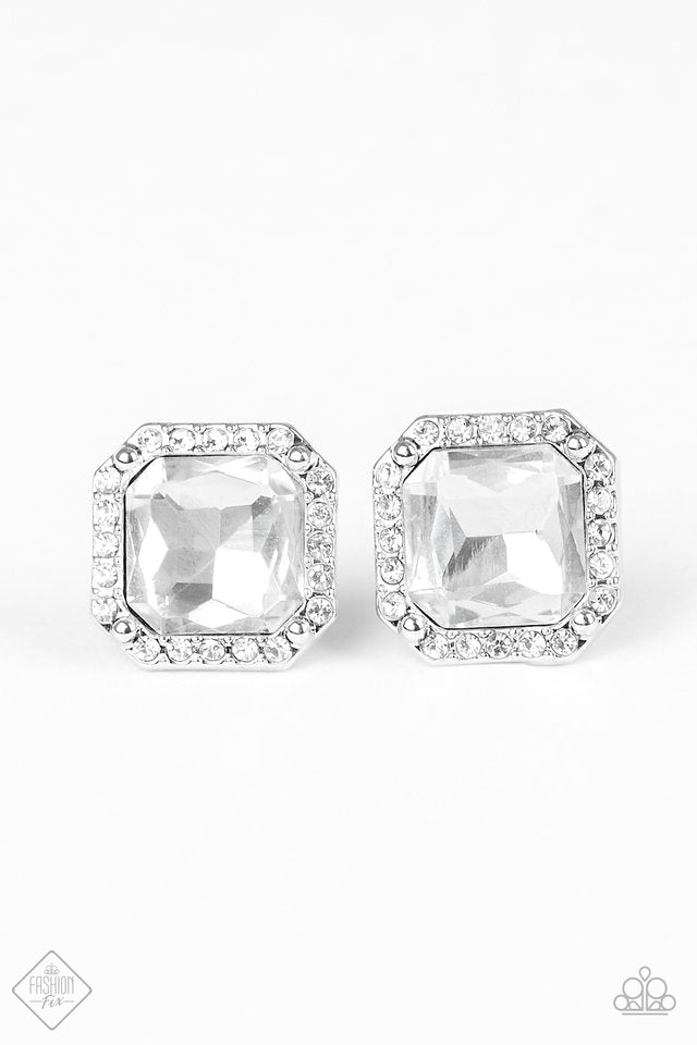 Paparazzi Act Your Ageless - White - VENDOR _NAME - Sassy Sparkles $5 Jewelry