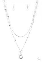 Load image into Gallery viewer, Paparazzi Beach Party Pageant - White (Lanyard)
