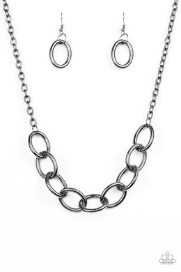 Paparazzi Boldly Bronx - Black - VENDOR _NAME - Sassy Sparkles $5 Jewelry