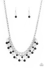 Load image into Gallery viewer, Paparazzi You May Kiss The Bride - Black - VENDOR _NAME - Sassy Sparkles $5 Jewelry
