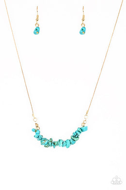 Paparazzi Back To Nature - Blue - VENDOR _NAME - Sassy Sparkles $5 Jewelry