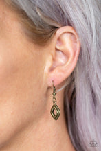 Load image into Gallery viewer, Geocentric - Brass freeshipping - Sassy Sparkles $5 Jewelry
