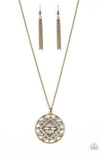 Load image into Gallery viewer, Mandala Melody - Brass - VENDOR _NAME - Sassy Sparkles $5 Jewelry
