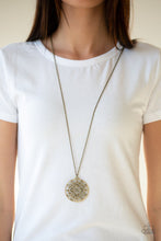 Load image into Gallery viewer, Mandala Melody - Brass - VENDOR _NAME - Sassy Sparkles $5 Jewelry
