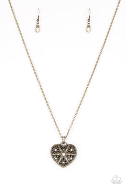 Casanova Charm - Brass - VENDOR _NAME - Sassy Sparkles $5 Jewelry