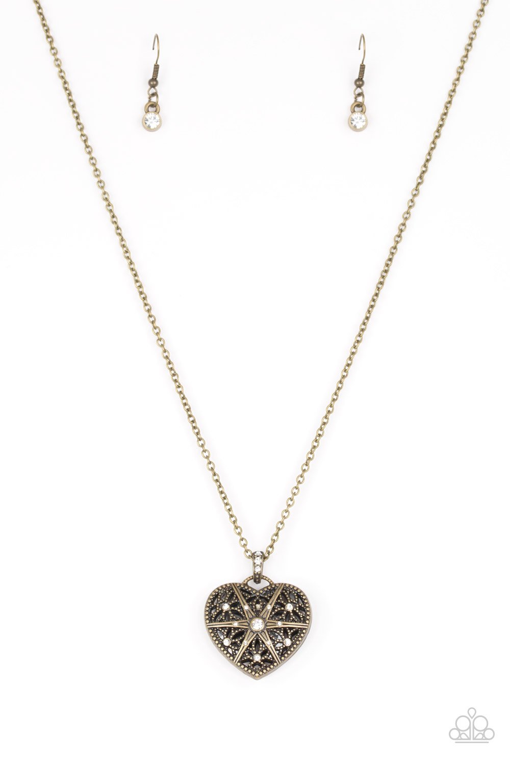 Casanova Charm - Brass - VENDOR _NAME - Sassy Sparkles $5 Jewelry