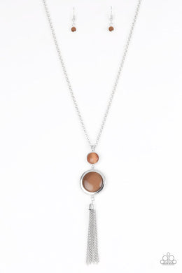 Paparazzi Have Some Common Sensei - Brown - VENDOR _NAME - Sassy Sparkles $5 Jewelry