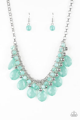 Paparazzi Trending Tropicana - Green - VENDOR _NAME - Sassy Sparkles $5 Jewelry